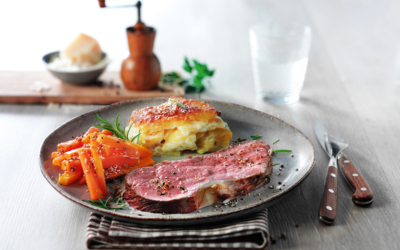 Roastbeef_mit_Kartoffelgratin